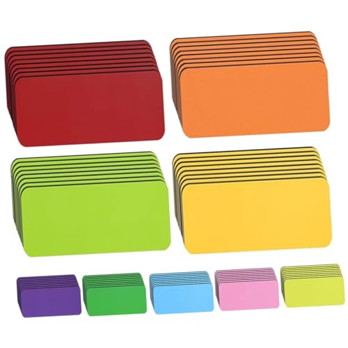 CLISPEED 54 Stück Magnetische Abwischbare Etiketten für Kühlschrank und Whiteboard Wiederverwendbare Namensschilder für Büro Schule und Zuhause für Organisation und Planung CLISPEED 54 Stück Magnetische Abwischbare Etiketten für Kühlschrank und Whiteboard Wiederverwendbare Namensschilder für Büro Schule und Zuhause für Organisation und Planung von CLISPEED