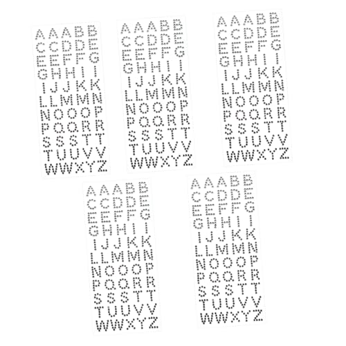 CLISPEED 5Blätter Diamant Aufkleber Selbstklebende Sticker für DIY Handwerk Glitzernde Aufkleber für Dekoration und Gestaltung CLISPEED 5Blätter Diamant Aufkleber Selbstklebende Sticker für DIY Handwerk Glitzernde Aufkleber für Dekoration und Gestaltung von CLISPEED