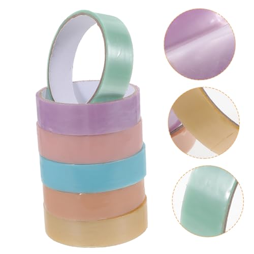 CLISPEED 6 Rollen Dekompressions klebeband Kugelspielzeug Bunte Klebbare Klebebandbälle aus Sicherem Kunststoff Multifunktionales Stressabbau und Entspannung CLISPEED 6 Rollen Dekompressions klebeband Kugelspielzeug Bunte Klebbare Klebebandbälle aus Sicherem Kunststoff Multifunktionales Stressabbau und Entspannung von CLISPEED