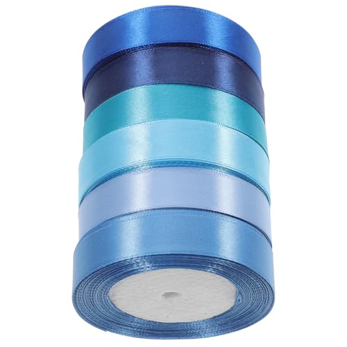 CLISPEED 6 Rollen Satinband Geschenkband Mehrfarbiges und Dekoband Glatte Oberfläche Reißfestes Vielseitiges Verpackungsband für Basteln Feierlichkeiten und Tägliche Nutzung CLISPEED 6 Rollen Satinband Geschenkband Mehrfarbiges und Dekoband Glatte Oberfläche Reißfestes Vielseitiges Verpackungsband für Basteln Feierlichkeiten und Tägliche Nutzung von CLISPEED