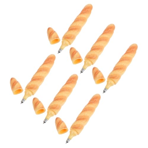 CLISPEED 6 Stück Brotförmige Kugelschreiber Lebensmittel Design Kugelschreiber Realistische Baguette Büro Schreibwaren Für Schule Und Büro Kreative Geschenkidee CLISPEED 6 Stück Brotförmige Kugelschreiber Lebensmittel Design Kugelschreiber Realistische Baguette Büro Schreibwaren Für Schule Und Büro Kreative Geschenkidee von CLISPEED