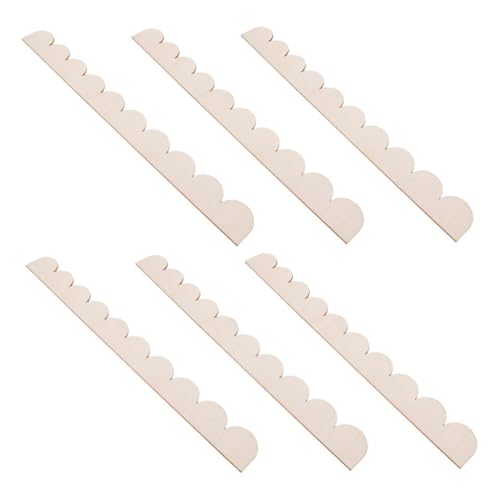 CLISPEED 6 Stück Holztürrahmen Unfertige Rahmenstreifen Holzverkleidung Für Wände Gewellter Zierrand Holzformteil Diy-fensterverkleidung Überbesserte Türformung Diy -türgrenze Beige Hölzern CLISPEED 6 Stück Holztürrahmen Unfertige Rahmenstreifen Holzverkleidung Für Wände Gewellter Zierrand Holzformteil Diy-fensterverkleidung Überbesserte Türformung Diy -türgrenze Beige Hölzern von CLISPEED