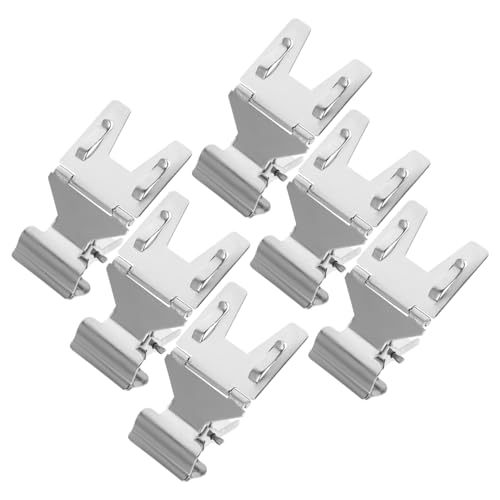 CLISPEED 6 Stück Preisetiketten Clips Set aus Metall für Supermärkte Einfaches Design für Preisauszeichnungen und Produktpräsentationen Geschäften CLISPEED 6 Stück Preisetiketten Clips Set aus Metall für Supermärkte Einfaches Design für Preisauszeichnungen und Produktpräsentationen Geschäften von CLISPEED