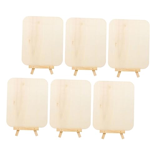 CLISPEED 6 Stück Teiliges Diy Holz Zeichentafel für Tragbares Malbrett zum Basteln und Gestalten für Kindergarten und Aktivitäten Leicht Montage CLISPEED 6 Stück Teiliges Diy Holz Zeichentafel für Tragbares Malbrett zum Basteln und Gestalten für Kindergarten und Aktivitäten Leicht Montage von CLISPEED