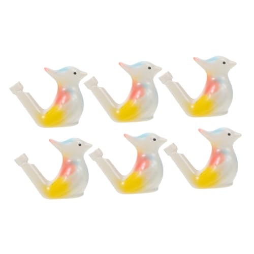 CLISPEED 6 Stück Teiliges Keramik Vogelpfeifen Bunt Vogelmotiv Lebendige Töne Sichere Verarbeitung Pädagogisches für Kindergeburtstag Altersgerechtes Langlebig und Zufällige Farbe CLISPEED 6 Stück Teiliges Keramik Vogelpfeifen Bunt Vogelmotiv Lebendige Töne Sichere Verarbeitung Pädagogisches für Kindergeburtstag Altersgerechtes Langlebig und Zufällige Farbe von CLISPEED