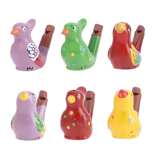 CLISPEED 6 Stück Teiliges Keramik Wasservogel Pfeifenset Bunte Distinctive Tourismus Handwerkskunst Farbenfrohes für Zufälliger Stil Sicher und Umweltfreundlich CLISPEED 6 Stück Teiliges Keramik Wasservogel Pfeifenset Bunte Distinctive Tourismus Handwerkskunst Farbenfrohes für Zufälliger Stil Sicher und Umweltfreundlich von CLISPEED