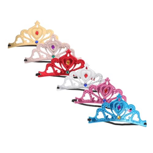 CLISPEED 6 Stück Teiliges Kindergeburtstags Kopfschmuck Dekoratives Stirnband für Kleine Mädchen Farbenfrohe Prinzessin Kopfbedeckung Weiche Partydeko Mitgebsel für Geburtstagsfeiern CLISPEED 6 Stück Teiliges Kindergeburtstags Kopfschmuck Dekoratives Stirnband für Kleine Mädchen Farbenfrohe Prinzessin Kopfbedeckung Weiche Partydeko Mitgebsel für Geburtstagsfeiern von CLISPEED