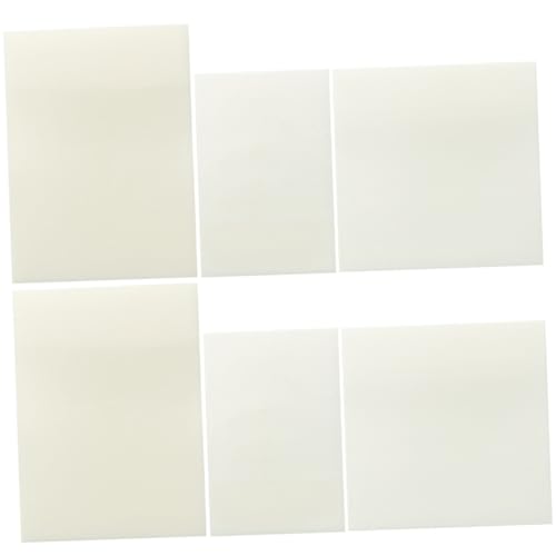 CLISPEED 6 Stück Teiliges Klare Haftnotizen Selbstklebend pro Block Wiederablösbare Notizzettel für Büro Schule Studium Klare Memo Pads zum Beschriften und Markieren CLISPEED 6 Stück Teiliges Klare Haftnotizen Selbstklebend pro Block Wiederablösbare Notizzettel für Büro Schule Studium Klare Memo Pads zum Beschriften und Markieren von CLISPEED