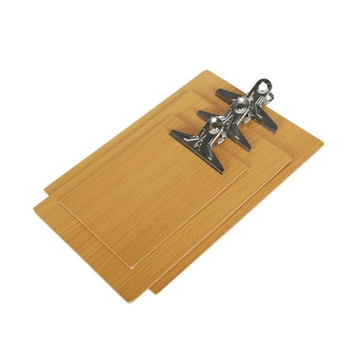 CLISPEED 6 Stück Teiliges Klemmbrett mit Robustem Hardboard Abgerundete Ecken Rostfreie Metallklemme mit Starkem Federmechanismus Doppelseitig Beschichtetes Schreibbrett für Büro und CLISPEED 6 Stück Teiliges Klemmbrett mit Robustem Hardboard Abgerundete Ecken Rostfreie Metallklemme mit Starkem Federmechanismus Doppelseitig Beschichtetes Schreibbrett für Büro und von CLISPEED