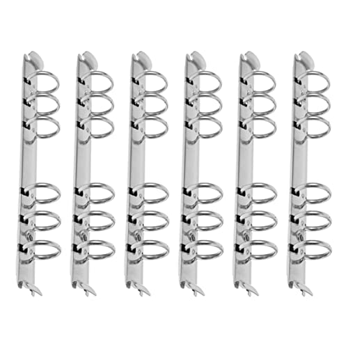 CLISPEED 6 Stück Teiliges Metall Binderringe für Lose Rostfreier für Büro Schule und und Leicht zu Bedienen Ordnerzubehör CLISPEED 6 Stück Teiliges Metall Binderringe für Lose Rostfreier für Büro Schule und und Leicht zu Bedienen Ordnerzubehör von CLISPEED