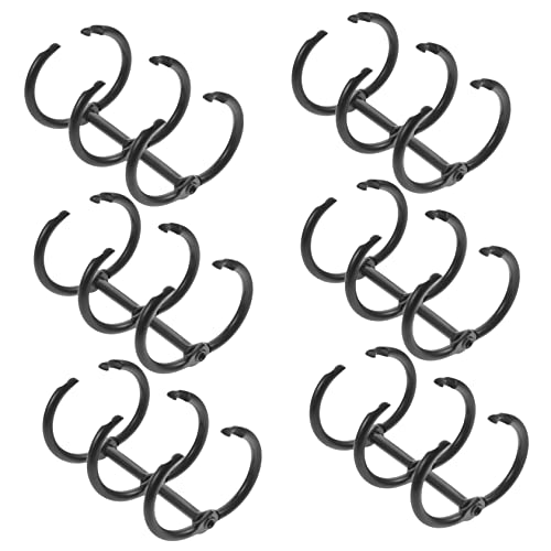 CLISPEED 6 Stück Teiliges Metall Ringe für Lose Praktische Buchklammern für Schule Büro und Zuhause Leicht und Flexibel Einfach zu Bedienen für Notizbücher und Präsentationen CLISPEED 6 Stück Teiliges Metall Ringe für Lose Praktische Buchklammern für Schule Büro und Zuhause Leicht und Flexibel Einfach zu Bedienen für Notizbücher und Präsentationen von CLISPEED
