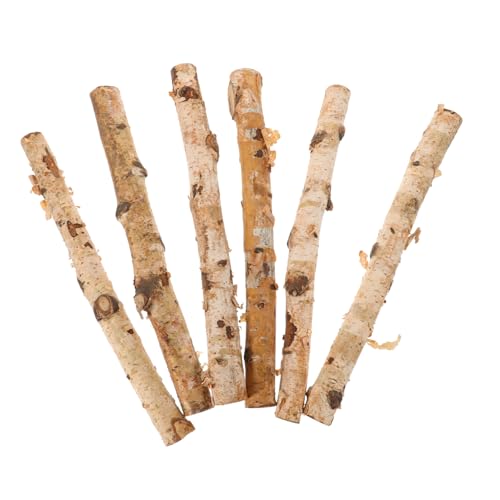 CLISPEED 6 Stück Teiliges Natürliche Birkenholz Stäbchen DIY Bastelzweige für Handwerkszubehör Foto Requisiten Vielseitige Dekoration und Blumengestecke CLISPEED 6 Stück Teiliges Natürliche Birkenholz Stäbchen DIY Bastelzweige für Handwerkszubehör Foto Requisiten Vielseitige Dekoration und Blumengestecke von CLISPEED