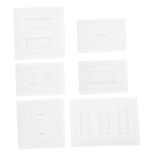 CLISPEED 6 Stück Teiliges Silikon Gießform für DIY Deko Epoxidharzfreundlich Geeignet für Kreative Bastelarbeiten für Erwachsene zur Herstellung von Individuellen Schmuckstücken und CLISPEED 6 Stück Teiliges Silikon Gießform für DIY Deko Epoxidharzfreundlich Geeignet für Kreative Bastelarbeiten für Erwachsene zur Herstellung von Individuellen Schmuckstücken und von CLISPEED
