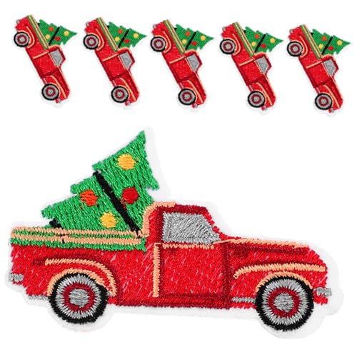 CLISPEED 6 Stück Weihnachtsbaum Bügelbild Aufnäher zum Aufbügeln Bestickte Dekorative Patches für Jacken Kleidung Rucksäcke Waschbar und Strapazierfähig Geeignet zum Reparieren und CLISPEED 6 Stück Weihnachtsbaum Bügelbild Aufnäher zum Aufbügeln Bestickte Dekorative Patches für Jacken Kleidung Rucksäcke Waschbar und Strapazierfähig Geeignet zum Reparieren und von CLISPEED