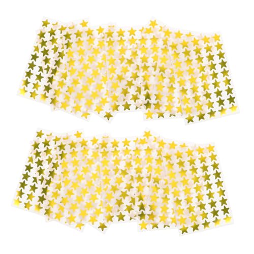CLISPEED 60 Blatt Selbstklebende Belohnungssticker für Lehrer Metallic Dekore für Klassenzimmer Zuhause und Bastelprojekte CLISPEED 60 Blatt Selbstklebende Belohnungssticker für Lehrer Metallic Dekore für Klassenzimmer Zuhause und Bastelprojekte von CLISPEED