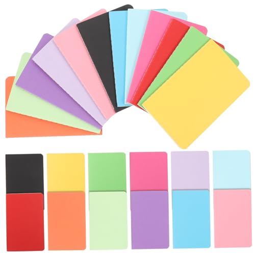 CLISPEED 60 Stück Notizblock Blanko Mini Notizbuch mit Farbige Umschläge Leere für Schule Büro Handlich und Langlebig CLISPEED 60 Stück Notizblock Blanko Mini Notizbuch mit Farbige Umschläge Leere für Schule Büro Handlich und Langlebig von CLISPEED