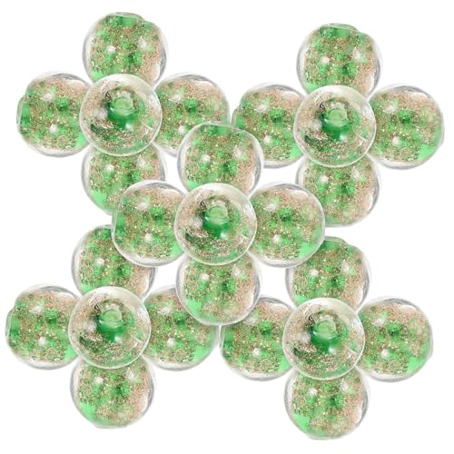 CLISPEED 60 Stück Teiliges Leuchtende Glasperlen Grün Runde Kleine Bastelperlen für DIY Schmuckherstellung Armbänder Halsketten Handgefertigt Vielseitig Einsetzbar für Kreative CLISPEED 60 Stück Teiliges Leuchtende Glasperlen Grün Runde Kleine Bastelperlen für DIY Schmuckherstellung Armbänder Halsketten Handgefertigt Vielseitig Einsetzbar für Kreative von CLISPEED