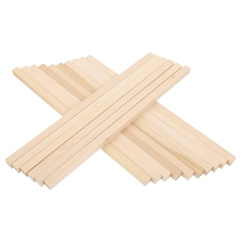 CLISPEED 60 Stück Teiliges Rechteckige Holzstäbe aus Unbehandeltem Hartholz für DIY Bastelprojekte Modellbau Vielseitige Holzdübel für Kreative Dekoration und Handwerksbedarf CLISPEED 60 Stück Teiliges Rechteckige Holzstäbe aus Unbehandeltem Hartholz für DIY Bastelprojekte Modellbau Vielseitige Holzdübel für Kreative Dekoration und Handwerksbedarf von CLISPEED