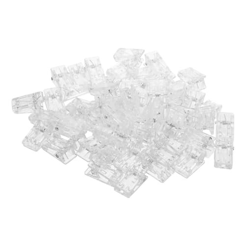 CLISPEED 60 Stück Transparente Kleine Vielseitige Büroklammern Bruchsichere Dokumentenhalter Klare Spring Clips zum Fotos Aufhängen und Beschriften für Büro und Schule CLISPEED 60 Stück Transparente Kleine Vielseitige Büroklammern Bruchsichere Dokumentenhalter Klare Spring Clips zum Fotos Aufhängen und Beschriften für Büro und Schule von CLISPEED