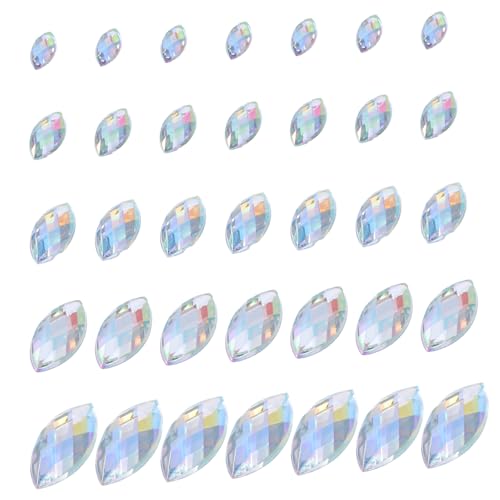 CLISPEED 600 Stück Acryl Strasssteine Flatback Ab Farbglanz Verschiedene Langlebig und Farbecht für DIY Nail Art Kleidung Schuhe Taschen und Schmuckverzierung CLISPEED 600 Stück Acryl Strasssteine Flatback Ab Farbglanz Verschiedene Langlebig und Farbecht für DIY Nail Art Kleidung Schuhe Taschen und Schmuckverzierung von CLISPEED
