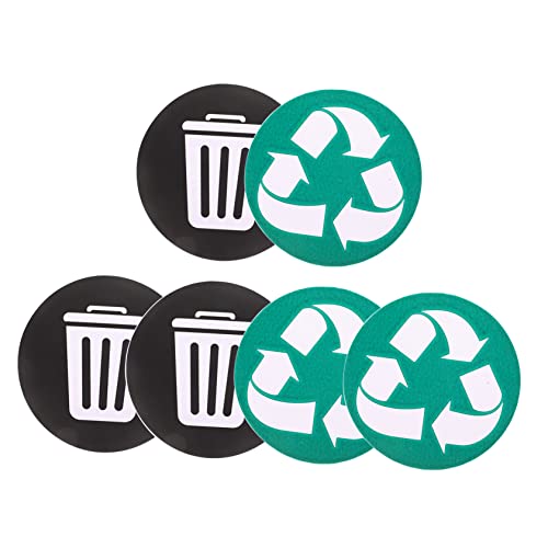 CLISPEED 6Stücke Mülleimer Aufkleber Teilig Wasserdichte für Mülltrennung Recyclebare Kleber für Zuhause Büro und Plätze Langlebig und Einfach Anzuwenden CLISPEED 6Stücke Mülleimer Aufkleber Teilig Wasserdichte für Mülltrennung Recyclebare Kleber für Zuhause Büro und Plätze Langlebig und Einfach Anzuwenden von CLISPEED
