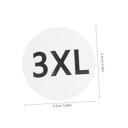 CLISPEED 7 Rollen Selbstklebende Rundgröße Etiketten Xs für Kleidung Aufkleber zur Größenkennzeichnung von Pullovern Röcken Hosen im Einzelhandel und Zuhause CLISPEED 7 Rollen Selbstklebende Rundgröße Etiketten Xs für Kleidung Aufkleber zur Größenkennzeichnung von Pullovern Röcken Hosen im Einzelhandel und Zuhause von CLISPEED