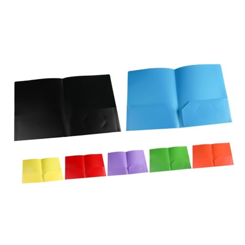 CLISPEED 7 Stück Teiliges Kunststoff Fächermappen mit Wasser und Farbbeständig Vielseitiger Dokumenten Organizer für Büro Schule und Projektmanagement in Farben CLISPEED 7 Stück Teiliges Kunststoff Fächermappen mit Wasser und Farbbeständig Vielseitiger Dokumenten Organizer für Büro Schule und Projektmanagement in Farben von CLISPEED