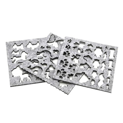 CLISPEED 7 Stück Wollfilzform Punch-needle-stickerei Filz Handwerk Bausätze Stanznadel-stickset Schaum Filzschablonen Filzen Nadel -filzing -kit Strickset Wolle Grey Gefühlt CLISPEED 7 Stück Wollfilzform Punch-needle-stickerei Filz Handwerk Bausätze Stanznadel-stickset Schaum Filzschablonen Filzen Nadel -filzing -kit Strickset Wolle Grey Gefühlt von CLISPEED