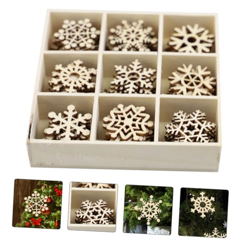 CLISPEED 72 Stück Teiliges Holzanhänger mit Fächern DIY Weihnachtsdeko aus Glattem Holz Schneeflocken für Adventsbasteln Vielseitige Hängende Anhänger zur Festlichen Wohnraumdekoration CLISPEED 72 Stück Teiliges Holzanhänger mit Fächern DIY Weihnachtsdeko aus Glattem Holz Schneeflocken für Adventsbasteln Vielseitige Hängende Anhänger zur Festlichen Wohnraumdekoration von CLISPEED