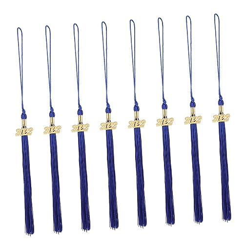 CLISPEED 8 Stück Teiliges Doktorhut Quasten Anhänger Blaue Abschlusskappen Tasseln DIY Charms für Doktortitel Dekoration für Abschlussfeier Vielseitig als Auto oder Wohnaccessoire Geeignet CLISPEED 8 Stück Teiliges Doktorhut Quasten Anhänger Blaue Abschlusskappen Tasseln DIY Charms für Doktortitel Dekoration für Abschlussfeier Vielseitig als Auto oder Wohnaccessoire Geeignet von CLISPEED