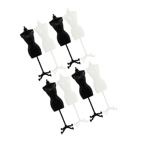 CLISPEED 8 Stück Teiliges Mannequin Puppenkleider Ständer aus Kunststoff Stabiler Puppenkleidhalter für Desktop Faltbarer Puppenständer für Puppenzubehör und Miniatur Dekoration CLISPEED 8 Stück Teiliges Mannequin Puppenkleider Ständer aus Kunststoff Stabiler Puppenkleidhalter für Desktop Faltbarer Puppenständer für Puppenzubehör und Miniatur Dekoration von CLISPEED