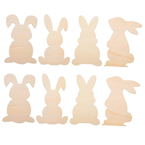 CLISPEED 8 Stück kaninchenholzchips selber machen Hasenornament große Kaninchenausschnitte Bunny Craft Dekoration gemacht Objekt Graffiti-Holzspäne DIY -Holzscheiben tierische Verzierung CLISPEED 8 Stück kaninchenholzchips selber machen Hasenornament große Kaninchenausschnitte Bunny Craft Dekoration gemacht Objekt Graffiti-Holzspäne DIY -Holzscheiben tierische Verzierung von CLISPEED