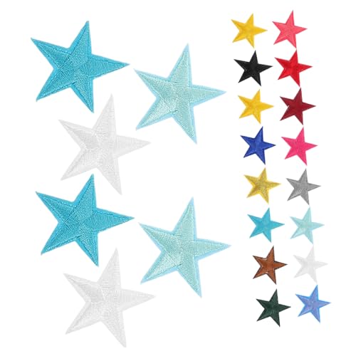 CLISPEED 80 Stück Teiliges Bunte Bestickte Stern Aufbügelflicken aus Polyester Kleine Niedliche Stern patches für Kleidung Rucksäcke Hüte Schuhe DIY Deko und Reparatur CLISPEED 80 Stück Teiliges Bunte Bestickte Stern Aufbügelflicken aus Polyester Kleine Niedliche Stern patches für Kleidung Rucksäcke Hüte Schuhe DIY Deko und Reparatur von CLISPEED