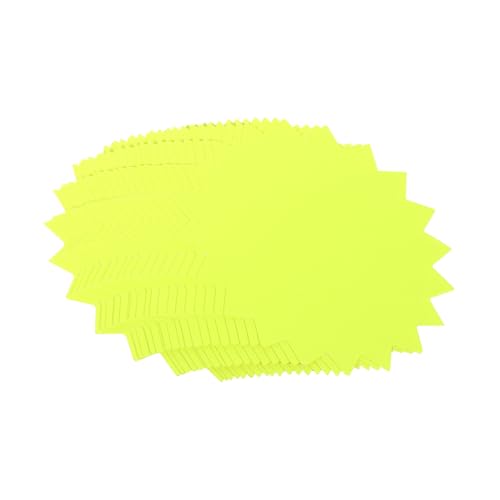 CLISPEED 80 Stück Teiliges Preisschilder Mittlere Fluoreszierendes Gelb Geformtes Werbe und Preisauszeichnungspapier für Supermärkte und Geschäfte Langlebig und Einfach zu Beschriften CLISPEED 80 Stück Teiliges Preisschilder Mittlere Fluoreszierendes Gelb Geformtes Werbe und Preisauszeichnungspapier für Supermärkte und Geschäfte Langlebig und Einfach zu Beschriften von CLISPEED
