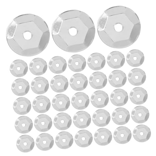 CLISPEED 800 Stück Runde Pailletten Iridescente Lose Perlen für DIY Basteln Hochzeiten Weihnachten und Ostern Dekorationen Langlebig und Vielseitig Einsetzbar CLISPEED 800 Stück Runde Pailletten Iridescente Lose Perlen für DIY Basteln Hochzeiten Weihnachten und Ostern Dekorationen Langlebig und Vielseitig Einsetzbar von CLISPEED
