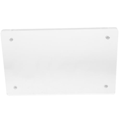CLISPEED Acryl Schildhalter Transparent Tischaufsteller Preisschild Menühalter Vielseitiger Wand und Tischständer für Restaurant Büro und Einzelhandel CLISPEED Acryl Schildhalter Transparent Tischaufsteller Preisschild Menühalter Vielseitiger Wand und Tischständer für Restaurant Büro und Einzelhandel von CLISPEED