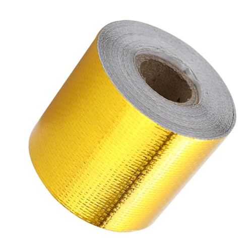 CLISPEED Aluminium Klebeband Hitzebeständig Wasserdichtes Dichtungsband für Rohrreparaturen Selbstklebendes Isolierband mit Starker Haftung und Flexiblem Aluminiumfolien material CLISPEED Aluminium Klebeband Hitzebeständig Wasserdichtes Dichtungsband für Rohrreparaturen Selbstklebendes Isolierband mit Starker Haftung und Flexiblem Aluminiumfolien material von CLISPEED