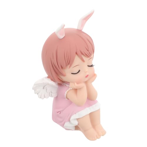 CLISPEED Annie Kuchendekoration Desktop-Ornament Engel Figur Tortenaufsatz Karikatur bücherregal dekoration buchregal dekoration Mädchen-Engel-Kuchen-Deckel Dekoration für Kuchen Vinyl Rosa CLISPEED Annie Kuchendekoration Desktop-Ornament Engel Figur Tortenaufsatz Karikatur bücherregal dekoration buchregal dekoration Mädchen-Engel-Kuchen-Deckel Dekoration für Kuchen Vinyl Rosa von CLISPEED