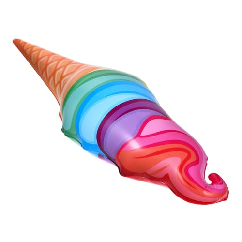 CLISPEED Aufblasbare Eistüte Dekoration Eistüten Ballon Für Kindergeburtstag Und Partys Eisspielzeug Für Kreative Feierlichkeiten CLISPEED Aufblasbare Eistüte Dekoration Eistüten Ballon Für Kindergeburtstag Und Partys Eisspielzeug Für Kreative Feierlichkeiten von CLISPEED