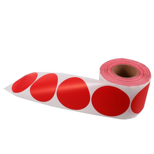 CLISPEED Aufkleberrolle Selbstklebend Geschenketiketten zum Beschriften Vielseitige Markierungssticker für Büro Schule und Haushalt Farbige Etiketten CLISPEED Aufkleberrolle Selbstklebend Geschenketiketten zum Beschriften Vielseitige Markierungssticker für Büro Schule und Haushalt Farbige Etiketten von CLISPEED