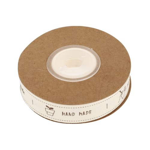 CLISPEED Baumwollband Breit Bedrucktes Dekorband für Geschenkverpackung Schleifenherstellung und DIY Bastelarbeiten Geeignet für Blumenverpackung und Kreative Geschenkdekoration CLISPEED Baumwollband Breit Bedrucktes Dekorband für Geschenkverpackung Schleifenherstellung und DIY Bastelarbeiten Geeignet für Blumenverpackung und Kreative Geschenkdekoration von CLISPEED