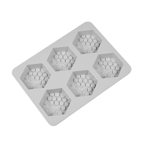 CLISPEED Bienenwaben Silikonform Fach Honigwabenform Antihaftend für Seifen Kerzen Pralinen Backen Eiswürfel DIY Lebensmittelechtes Silikon Hitzebeständig Spülmaschinenfest Zufällige Farbe CLISPEED Bienenwaben Silikonform Fach Honigwabenform Antihaftend für Seifen Kerzen Pralinen Backen Eiswürfel DIY Lebensmittelechtes Silikon Hitzebeständig Spülmaschinenfest Zufällige Farbe von CLISPEED