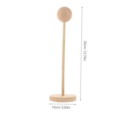 CLISPEED Bjd Puppenständer Holz mit Anti rutsch Basis Kopfhalter für Perücken Vielseitiger Wig Stand für Puppenhaar Styling und Display Elegantes Design für Zuhause und Salon CLISPEED Bjd Puppenständer Holz mit Anti rutsch Basis Kopfhalter für Perücken Vielseitiger Wig Stand für Puppenhaar Styling und Display Elegantes Design für Zuhause und Salon von CLISPEED