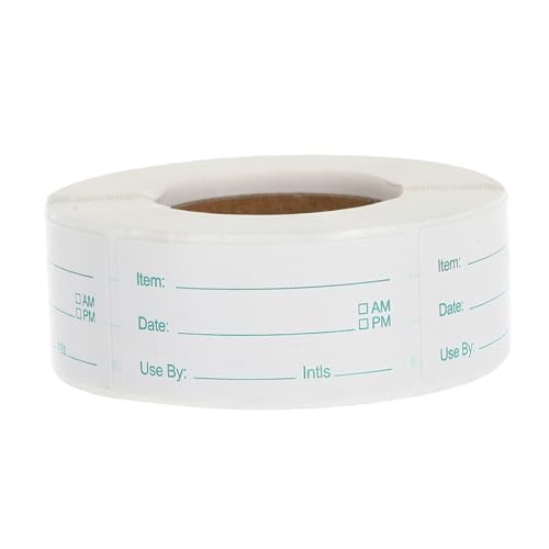 CLISPEED Blaues Food Storage Labels Gefrieretiketten Selbstklebend Ablösbare Kühlschrank Aufkleber für Metall Beschriftbar zur Sicheren Vorratsdosierung und Haltbarkeitskontrolle CLISPEED Blaues Food Storage Labels Gefrieretiketten Selbstklebend Ablösbare Kühlschrank Aufkleber für Metall Beschriftbar zur Sicheren Vorratsdosierung und Haltbarkeitskontrolle von CLISPEED