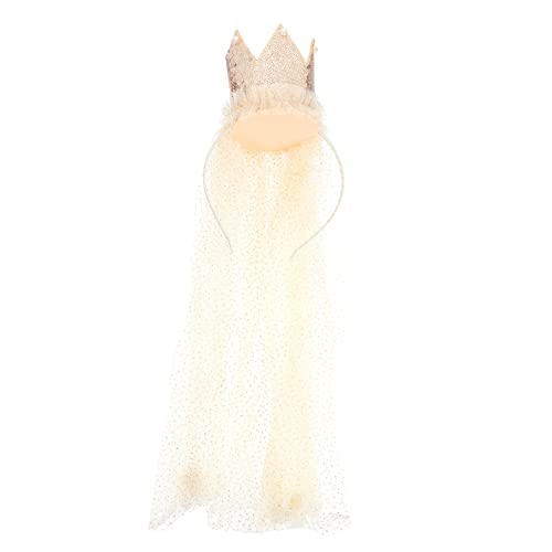 CLISPEED Blumenmädchen Pailletten Krone Stirnband Mit Mesh Schleier Für Fotoshootings Großes Glitzerndes Haarreif Zubehör Für Festlichkeiten Und Besondere Anlässe CLISPEED Blumenmädchen Pailletten Krone Stirnband Mit Mesh Schleier Für Fotoshootings Großes Glitzerndes Haarreif Zubehör Für Festlichkeiten Und Besondere Anlässe von CLISPEED