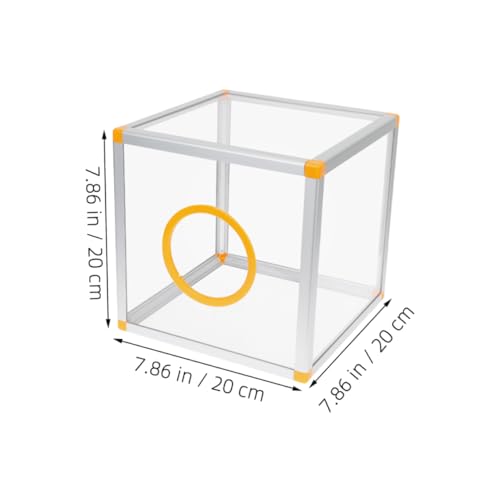 CLISPEED -Box Bargeldaufbewahrungsbehälter Wahlurnen für Wahlbehälter Tombolaboxen mit Schlitz durchsichtiger Stimmzettelbehälter Aluminiumlegierung Transparent CLISPEED -Box Bargeldaufbewahrungsbehälter Wahlurnen für Wahlbehälter Tombolaboxen mit Schlitz durchsichtiger Stimmzettelbehälter Aluminiumlegierung Transparent von CLISPEED