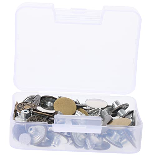 CLISPEED Box mit Ersatz Jeansknöpfen Abnehmbare Metallknöpfe für Jeans Hosen und DIY Projekte für Anpassungen und Schnelle Lösungen CLISPEED Box mit Ersatz Jeansknöpfen Abnehmbare Metallknöpfe für Jeans Hosen und DIY Projekte für Anpassungen und Schnelle Lösungen von CLISPEED