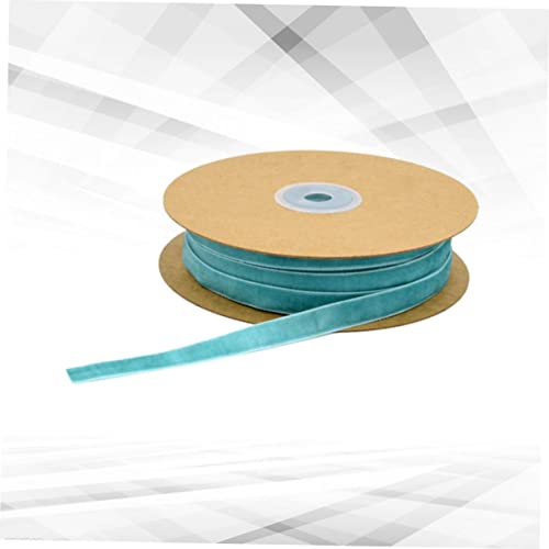 CLISPEED Breites Einseitiges Beflockungsband nicht Elastisch Samtiges DIY Dekorationsband für Kleidung Kopfbedeckungen Halsketten Geschenkverpackung Partydekoration Blau CLISPEED Breites Einseitiges Beflockungsband nicht Elastisch Samtiges DIY Dekorationsband für Kleidung Kopfbedeckungen Halsketten Geschenkverpackung Partydekoration Blau von CLISPEED