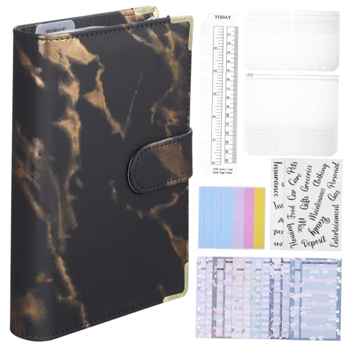 CLISPEED Budgetplaner Ringbuch mit Dickem Tintenfestem Papier Tragbarer Finanzplaner Organizer für Haushaltsbuch Kassenbuch Sparordner Label Budgetkarten für Persönliche Finanzverwaltung CLISPEED Budgetplaner Ringbuch mit Dickem Tintenfestem Papier Tragbarer Finanzplaner Organizer für Haushaltsbuch Kassenbuch Sparordner Label Budgetkarten für Persönliche Finanzverwaltung von CLISPEED