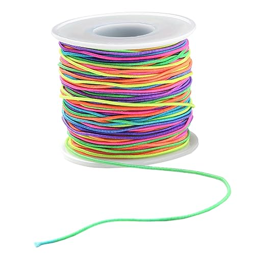 CLISPEED Bunte Elastische Schnur für Schmuckherstellung Elastisches Band für Armbänder und Diy Projekte Langlebig und Dehnbar CLISPEED Bunte Elastische Schnur für Schmuckherstellung Elastisches Band für Armbänder und Diy Projekte Langlebig und Dehnbar von CLISPEED